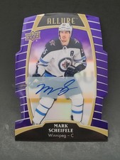 Mark Scheifele 2019-20 Upper Deck Allure Autographs Purple Diamond #/10 AU