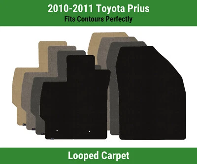 Tapetes carpete Lloyd Classic loop primeira fila para Toyota Prius 2010-2011  - Imagem 1 de 4