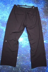 Lululemon Kung Fu Pants Mens XL Black Straight Leg Sweatpants Athletic Pockets - Picture 1 of 8