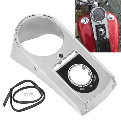 Carcasa de velocímetro de tablero para Harley Fat Boy FLSTF Softail Heritage Classic FLSTC Foto 1 de 4