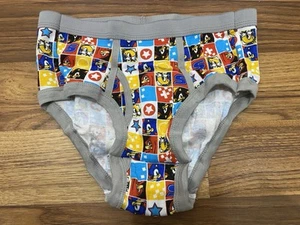 Boys Sonic Briefs Modified Handcraft Gray Trim TWO SIZE OPTIONS See Description - Picture 1 of 7