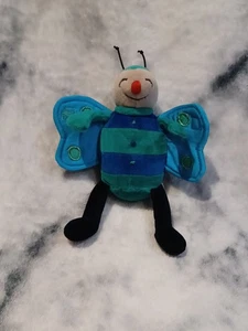 Jellycat RARE Busy Bug - Green and Blue Plush Toy VTG - Picture 1 of 8