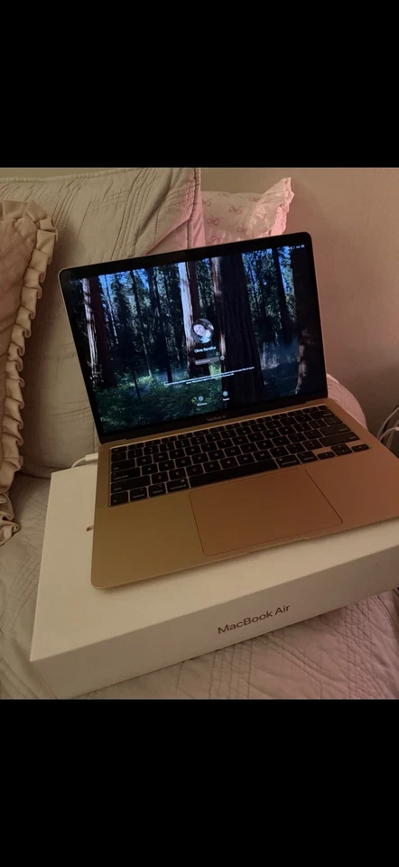 2020 Apple MacBook Air 13,3 дюйма i3 1,1 ГГц 8 ГБ RAM 256 ГБ SSD розовое золото A2179 - Изображение 1 из 3