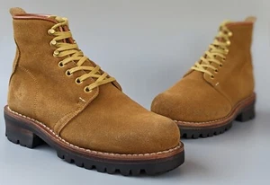 VISVIM Botas de Cuero Gamuza Marrón Talla 6 EE. UU. | 5 REINO UNIDO | 39 UE - Imagen 1 de 14