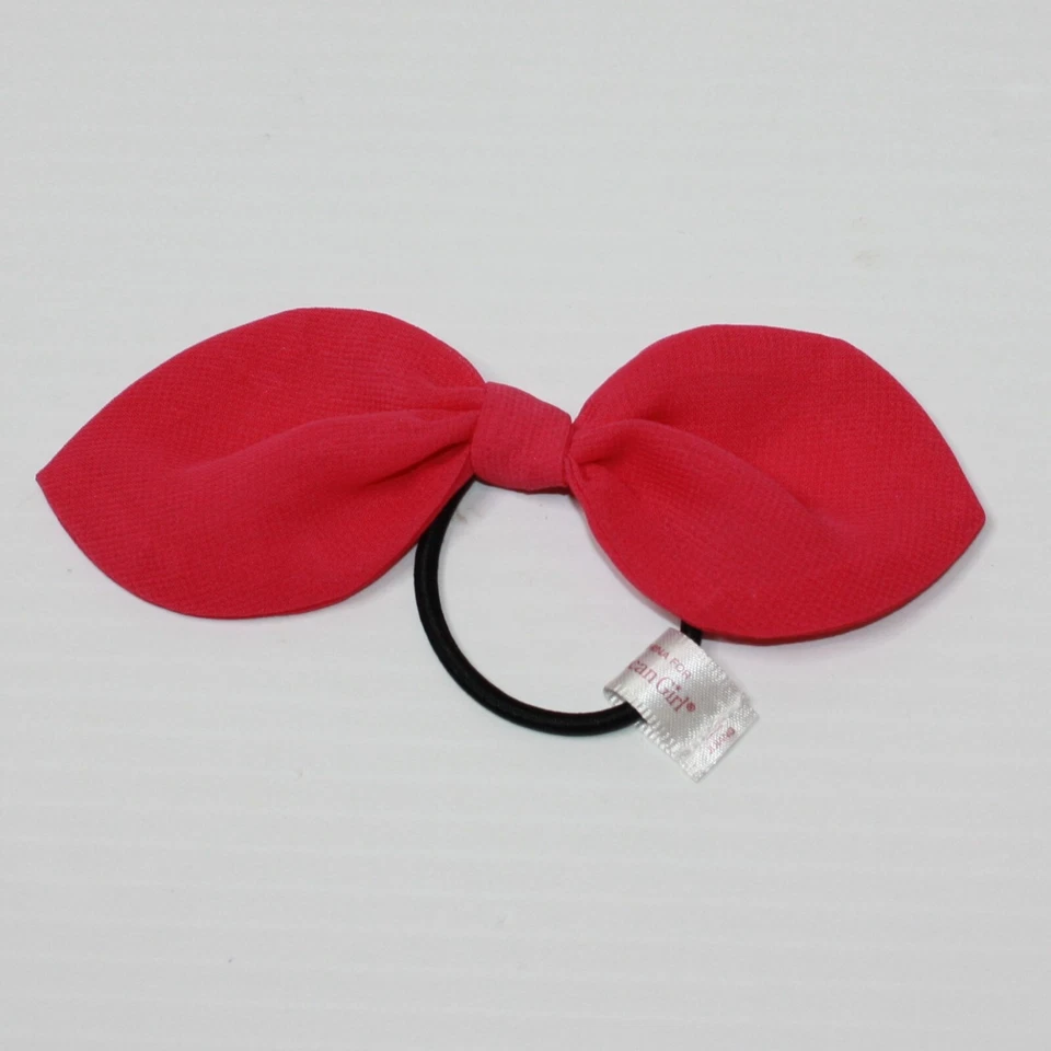 Soporte de cola de caballo con moño de pelo rosa exclusivo American Girl AG para niñas Foto 1 de 1