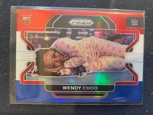 2022 Prizm WWE Red White Blue 86 Wendy Choo NXT wrestling card