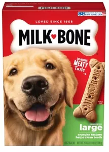 Milk-Bone Original Large Crunchy Dog Treat Biscuits 24 oz. - Picture 1 of 8