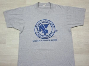 Great Lakes Zone Swimming Championships (L) T-Shirt 1980er Middletown Ohio  - Bild 1 von 8