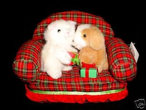 Christmas Russ Kitty Cat-Puppy Dog Presents-Stuffed-Nwt - Picture 1 of 1