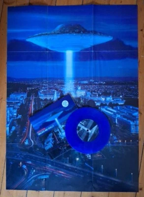 Catatonia Mulder & Scully 1998 UK 45 7" Vinyl Blue Colour X-files + Poster - Image 1 of 4