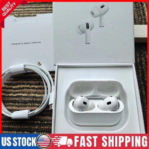 Apple Pro 2nd Generation Bluetooth Earbuds Earphone with Charging Case - Picture 1 of 4