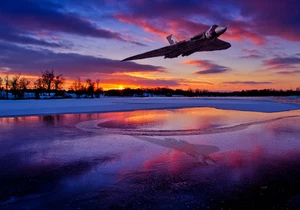 Bombardero Avro Vulcan XH558 lienzo impresiones varios tamaños envío gratuito - Imagen 1 de 3