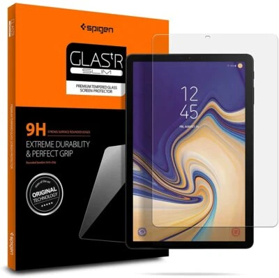 Spigen Tempered Glass Screen Protector for Galaxy Tab S4 (2018) (598GL24806) - Image 1 of 4