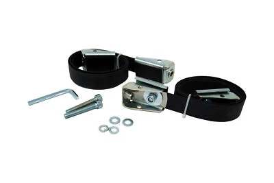 Campko 2x stainless steel strap with turnbuckle for gas bottle holder 1.5x30mm thick - Image 1 of 2