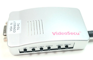 VideoSecu Security Camera USB Hub Connects VGA / S-Video / RCA to PC
