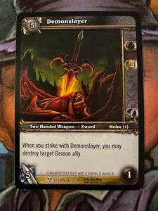 World of Warcraft TCG Legion 281/319 Demonslayer - Picture 1 of 2