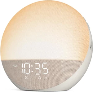 Reloj despertador Sunrise máquina de ruido blanco: luz natural de despertar - reloj regulable - Imagen 1 de 12