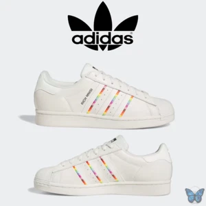 Authentic Adidas Superstar Pride Rich Mnisi Shoes Size: M 9.5/W 10.5 ID7493 - Picture 1 of 5