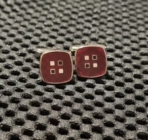 Duchamp London - Enamel Cufflinks Dices - Picture 1 of 3