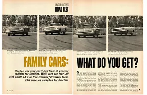 1968 IMPALA / GALAXIE / FURY / AMBASSADOR ~ ORIGINAL ROAD TEST / ARTICLE / AD - Picture 1 of 1
