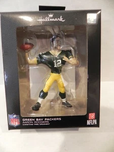 Hallmark NFL Football Green Bay Packers Aaron Rodgers Ornament  - Bild 1 von 1