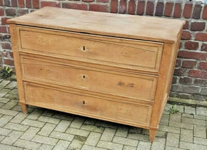 Biedermeier  Empire Kommode, Eiche, Rheinland um 1800, - Bild 1 von 5