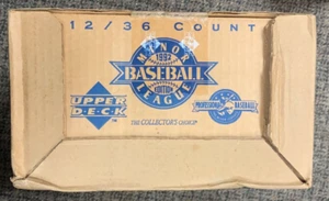 1992 Upper Deck Minor League Baseball 12 Box Factory Sealed Case Rare - Bild 1 von 6