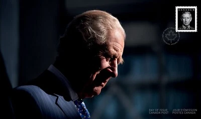 2023 His Majesty King Charles III Definitive Official First Day Cover FDC Canada - Image 1 of 2