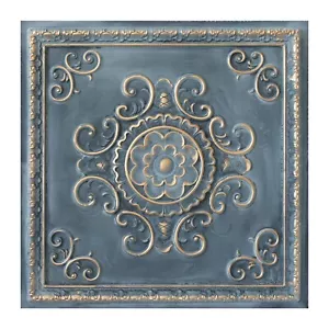 Decorative Ceiling Panels wainscoting 2'X2' Tiles PL08 Smoked gold 10pcs/lot - Picture 1 of 23