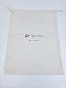 Loro Piana 100% Cotton Canvas Dust Bag - Cream Large Open Walk 30cm X 40 Cm - Picture 1 of 7