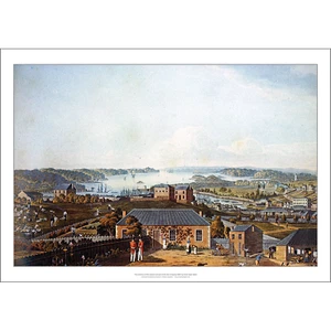 Impresión artística James Taylor - Port Jackson Sydney 1823 Repro Paint'g - Póster de 3 tamaños - Imagen 1 de 4