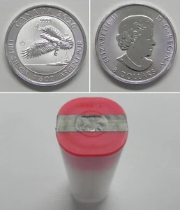 2020 Canada $8 1.5oz 1-1/2oz Bald Eagle .9999 Fine Silver Bullion Coin - Picture 1 of 1