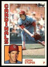 1984 Topps Tiffany John Stuper St. Louis Cardinals #49