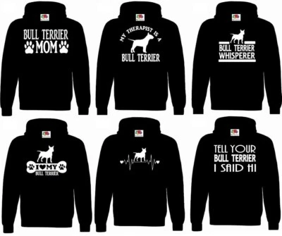English Bull Terrier Dog Hoody - Image 1 of 3
