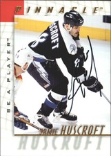 1997-98 (LIGHTNING) Be A Player Autographs #88 Jamie Huscroft