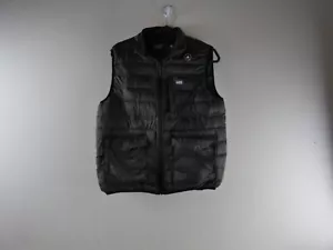 SALTY CREW Men's L Army Green Technical Jacket Packable Nylon Vest & Bag NEW - Picture 1 of 6