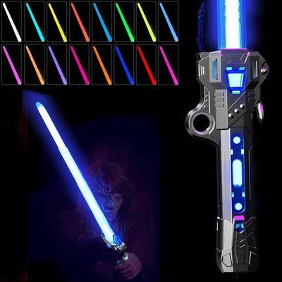 Light Sabers, 16 Color Rechargeable Lightsaber with FX Sound & USB C Charging - Image 1 of 4