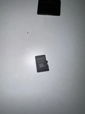 GENUINE  Subaru 86283FJ630 GPS USA Map SD Navigation Card WRX STI IMPREZA FOREST - Image 1 of 2
