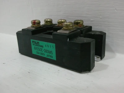 Fuji Electric 6RI50E-080M5 50 Amp IGBT Block Thyristor Power Module 800V 50A - Image 1 of 4