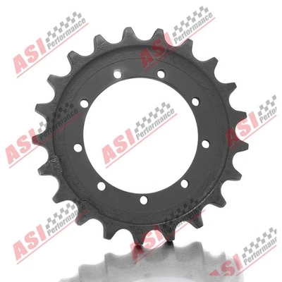 Roda dentada 9 furos de montagem 21 dentes engrenagem unidade compatível com Kubota KX91-3 KX033-4 KX71-3 - Imagem 1 de 4