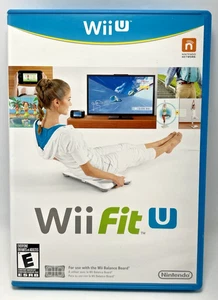 Wii Fit U Nintendo Wii U Video Game Complete Tested Workout Fitness Exercise - Picture 1 of 3