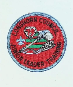 Longhorn Council Junior Leader Training Boy Scout Patch - Picture 1 of 2