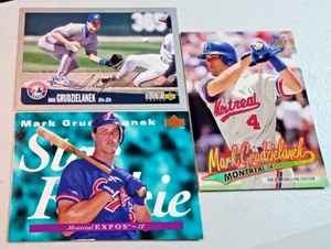 1995 Upper Deck Star Rookie &1996 Collector's Choice Silver SP Mark Grudzielanek - Picture 1 of 12