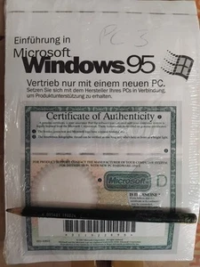 Microsoft WINDOWS 95, Softwareprogramm, Neu & eingeschweißt, mit Product ID - Photo 1/2