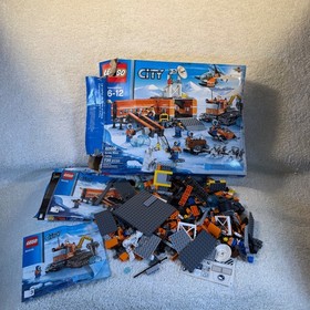 LEGO City 60036 Arctic Base Camp Building Set Instructions Bulk Lot INCOMPLETE