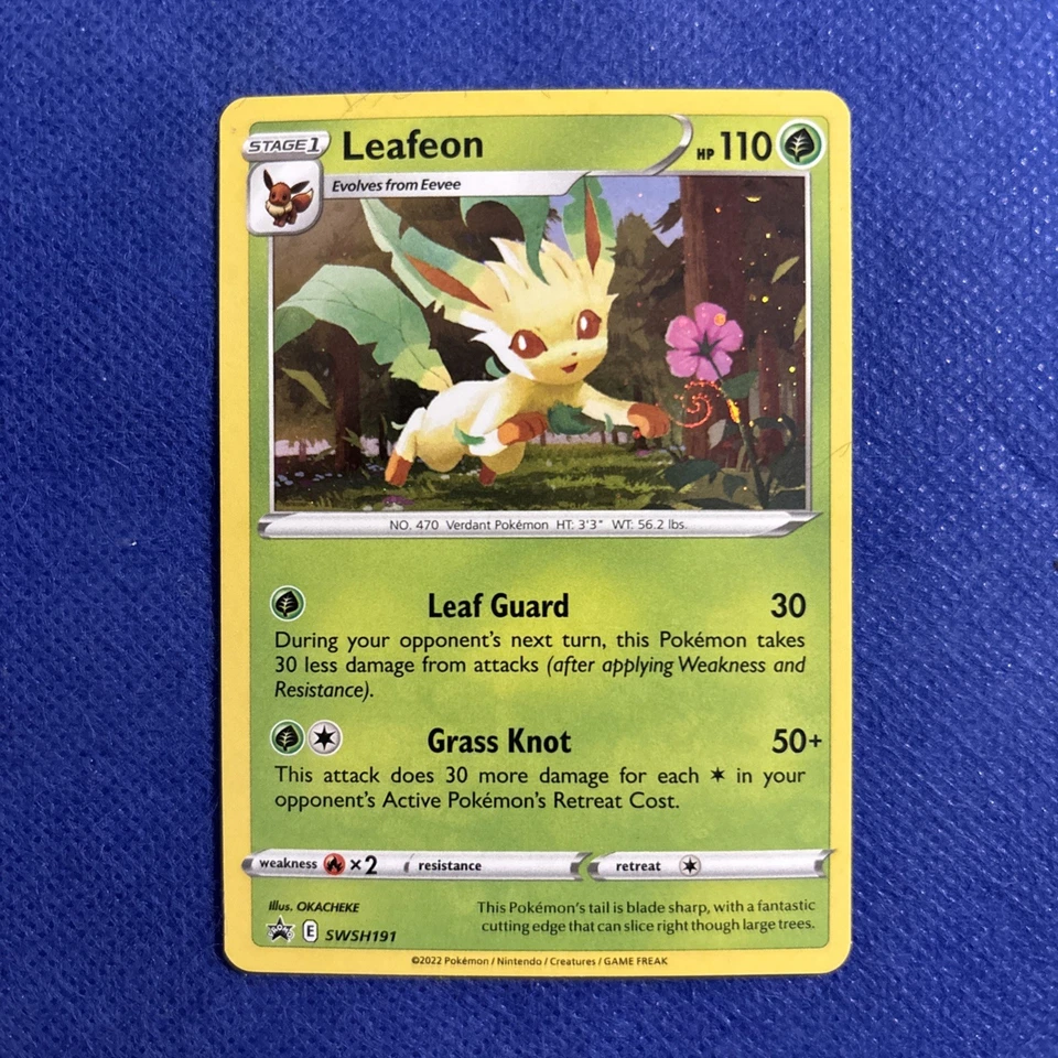 Leafeon Promo SWSH: Sword & Shield Promo Cards SWSH191 NM (a) - Image 1 of 4