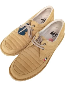 POD ORIGINAL Jagger Men's Casual Suede Shoes UK12 Tan Lace Up Loafers TMK - Picture 1 of 7