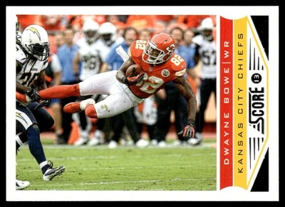 2013 Score Dwayne Bowe Kansas City Chiefs #108 - Image 1 of 2
