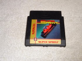Super Sprint Nintendo Entertainment! System NES Tested video game! works racing!