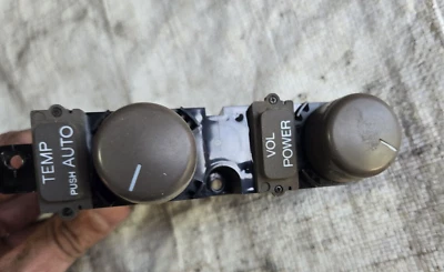 92-00 Lexus SC300 SC400 Interruptor Climatizador Aire A/C Calor HVAC Radio Volumen Foto 1 de 4